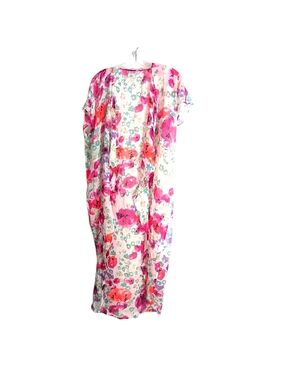 Studio Thirty Six -Pink Floral Kimono/Coverup